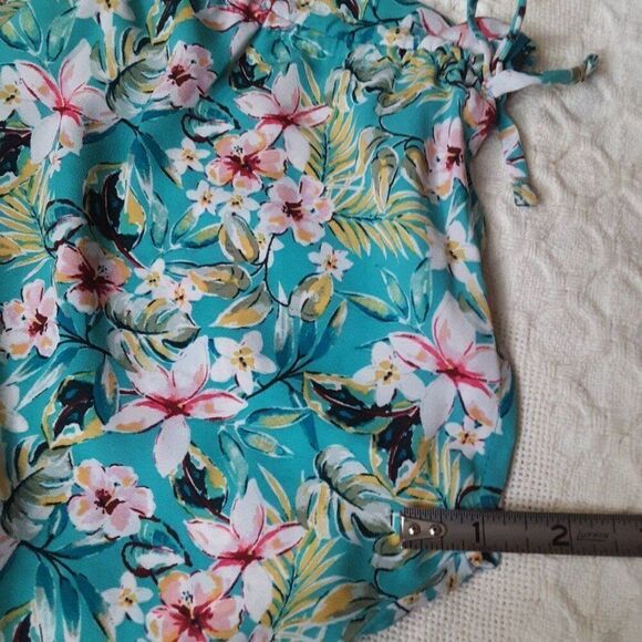 Counterparts Women's M Teal Polyester Top Blouse - Picture 10 of 12